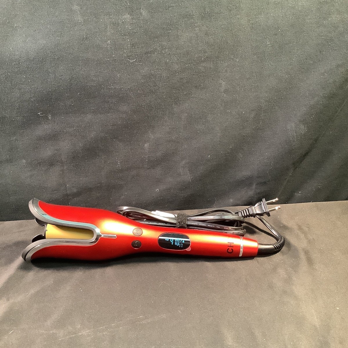 Spin N Ceramic Rotating Curling Iron Chi Spin N Curl Ruby Red