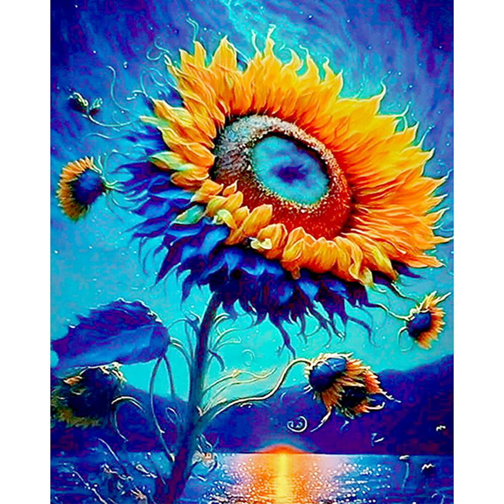 Paint By Numbers Kit On Canvas DIY Oil Art Landscape Series Home Wall