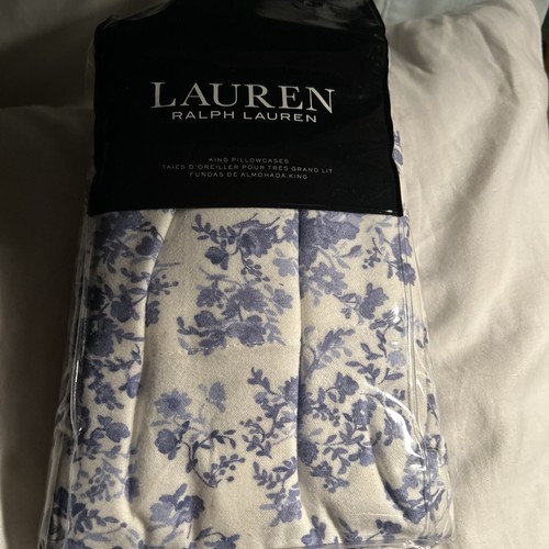 Lauren Ralph Lauren Rhyne Floral 2Pack Flannel Standard Pillowcases