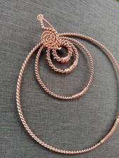 Tensor Ring Set. 5 Piece, 12ga/10ga 100 Copper. Handmade