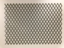 Streckmetall, Streckmetallgitter, Streckmetallzuschnitt ca.277x200mm 22x14x2x1,5