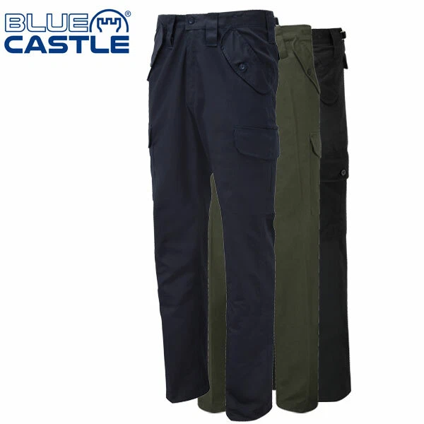 *Mens Fort Blue Castle Combat Workwear Work Cargo Army Trousers Pants Combats*
Opens in a new window