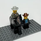 Vintage LEGO Western 6712-1 "Sheriff's Showdown" Minifigures