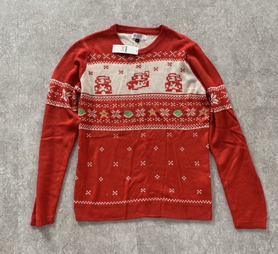 nintendo holiday sweater