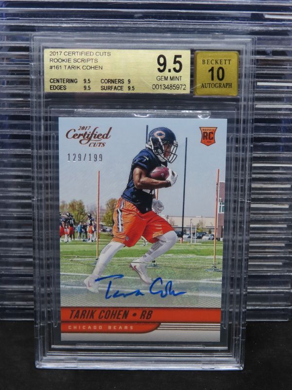 Tarik Cohen Panini Donruss Certified Cuts #161 Base