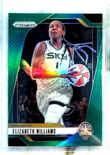 Elizabeth Williams 2024 Panini Prizm WNBA Green Prizm Card-#24 Chicago Sky