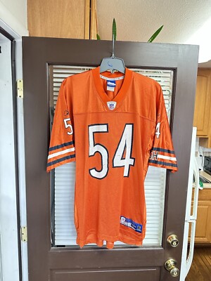 Authentic Brian Urlacher #54 Chicago Bears Vintage NFL Football