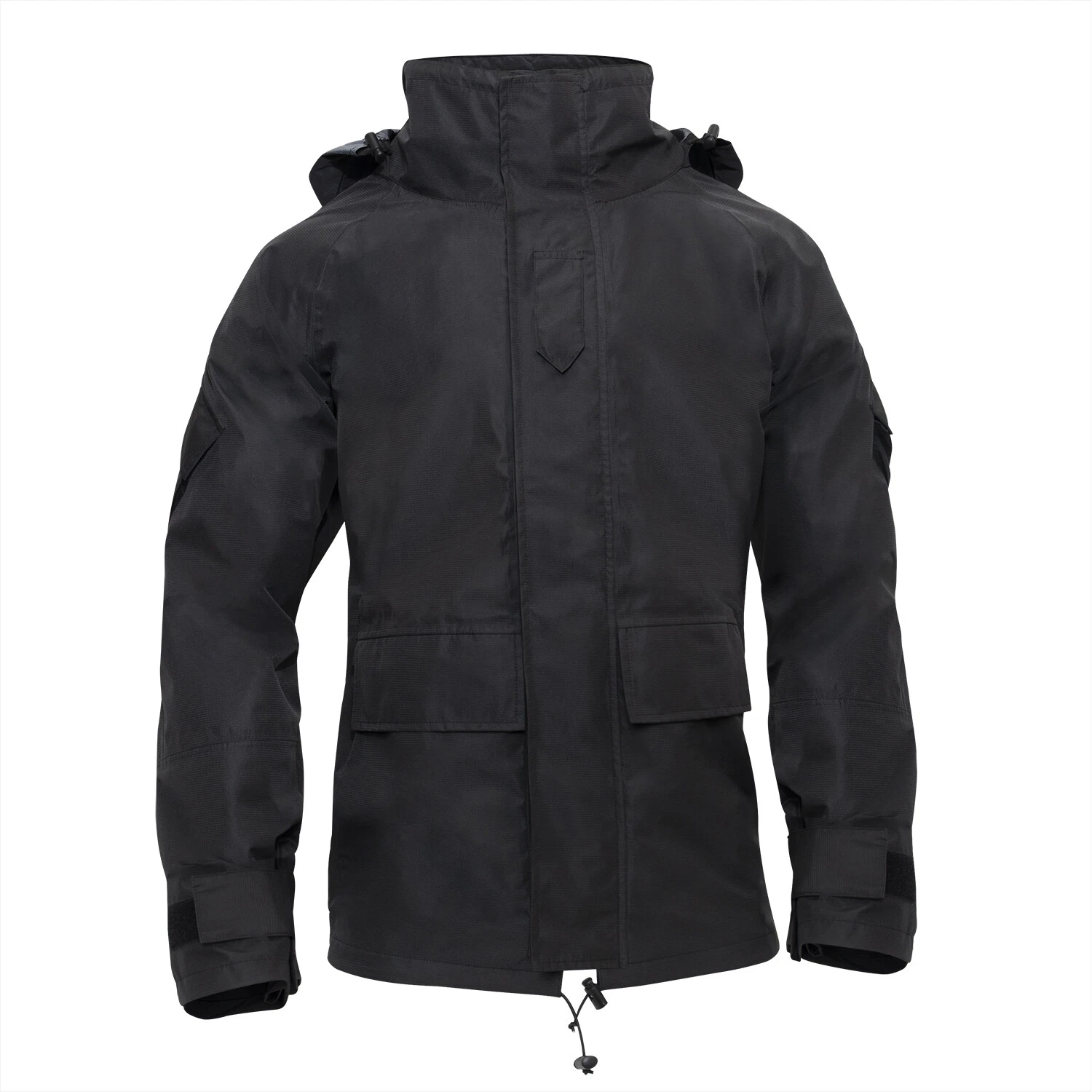 Rothco Hard Shell Waterproof Jacket - Black # 10996
