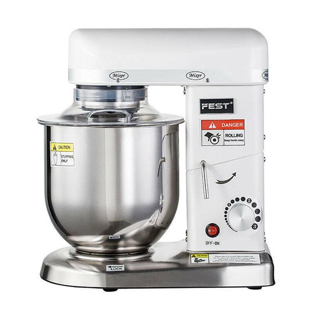 7L 220V Professional Electric Stand Dough Mixer Commercial Dough