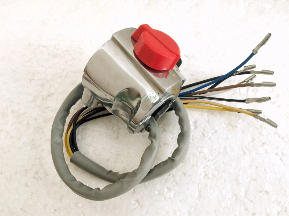 Honda ST90 TRAILSPORT CL125S SCRAMBLER Switch Low Light Dimmer RH Engine Cut - Image 3 of 4