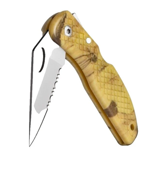 Stainless Steel Blade Lockback Serrated Collectible Folding Knives