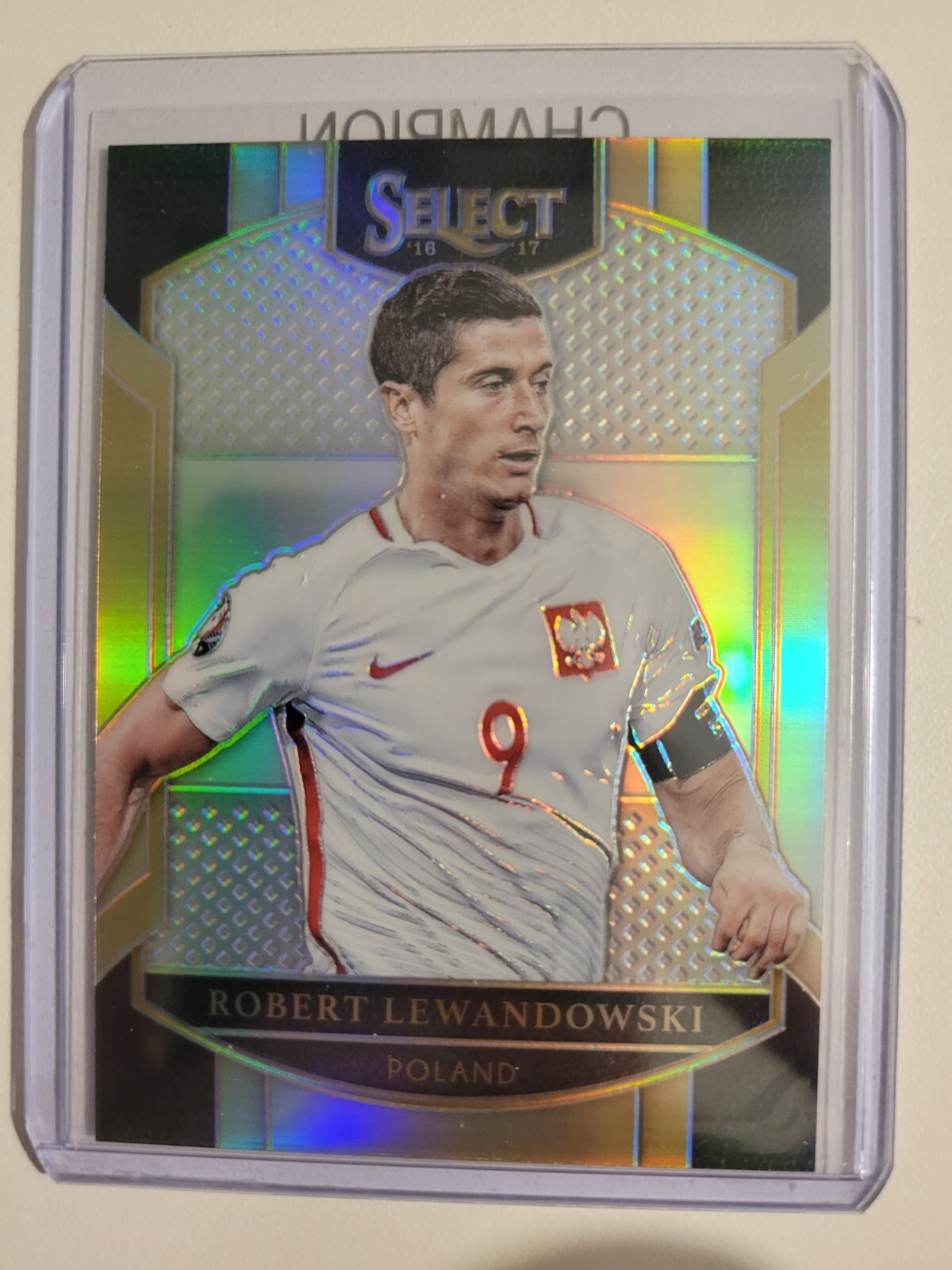 Robert Lewandowski 2016-17 Select #5 SILVER Prizm - Poland