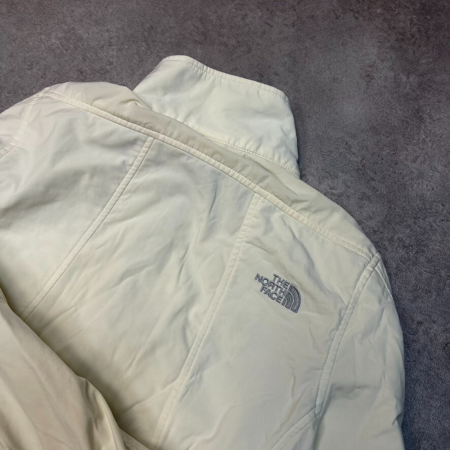 The North Face Jacket Womens Medium Y2K Full Zip Hiking Windbreaker, White image 8