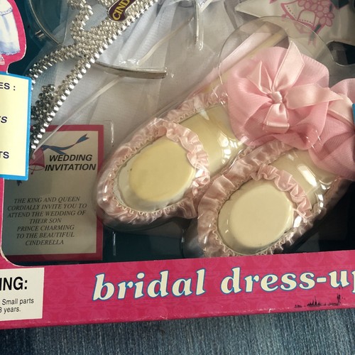 90s Vintage Cinderella Bridal Dress Up Kit Princess Bride 🔥🔥🔥 - Picture 5 of 7