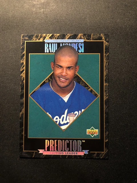 1995 upper deck predictor Series 2 Raul Mondesi #R56 Silver Foil Very Rare MT