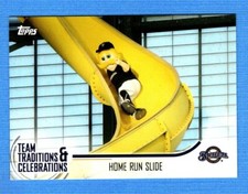 2018 Topps Opening Day Team Traditions & Celebrations #HS Home Run Slide Brewers