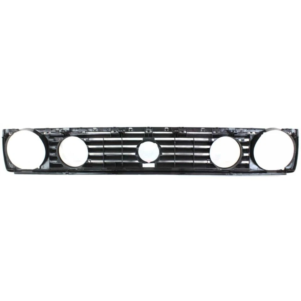 For 1990-1992 Volkswagen Golf Grille Front Black Plastic VW1200107 Foto 3 de 4
