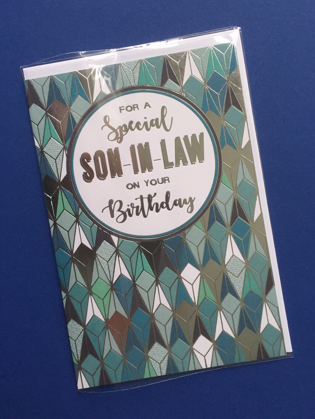 Special Son in Law Happy Birthday Card Great Son in Law Contemporary ...