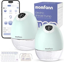 Hands Free Wearable Breast Pump Dual App Control Quiet Discreet Left And Right