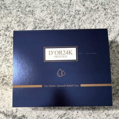 D'OR24K Prestige Hydro-Quench Relief Line Hyaluronic Set Toner Eye Cream