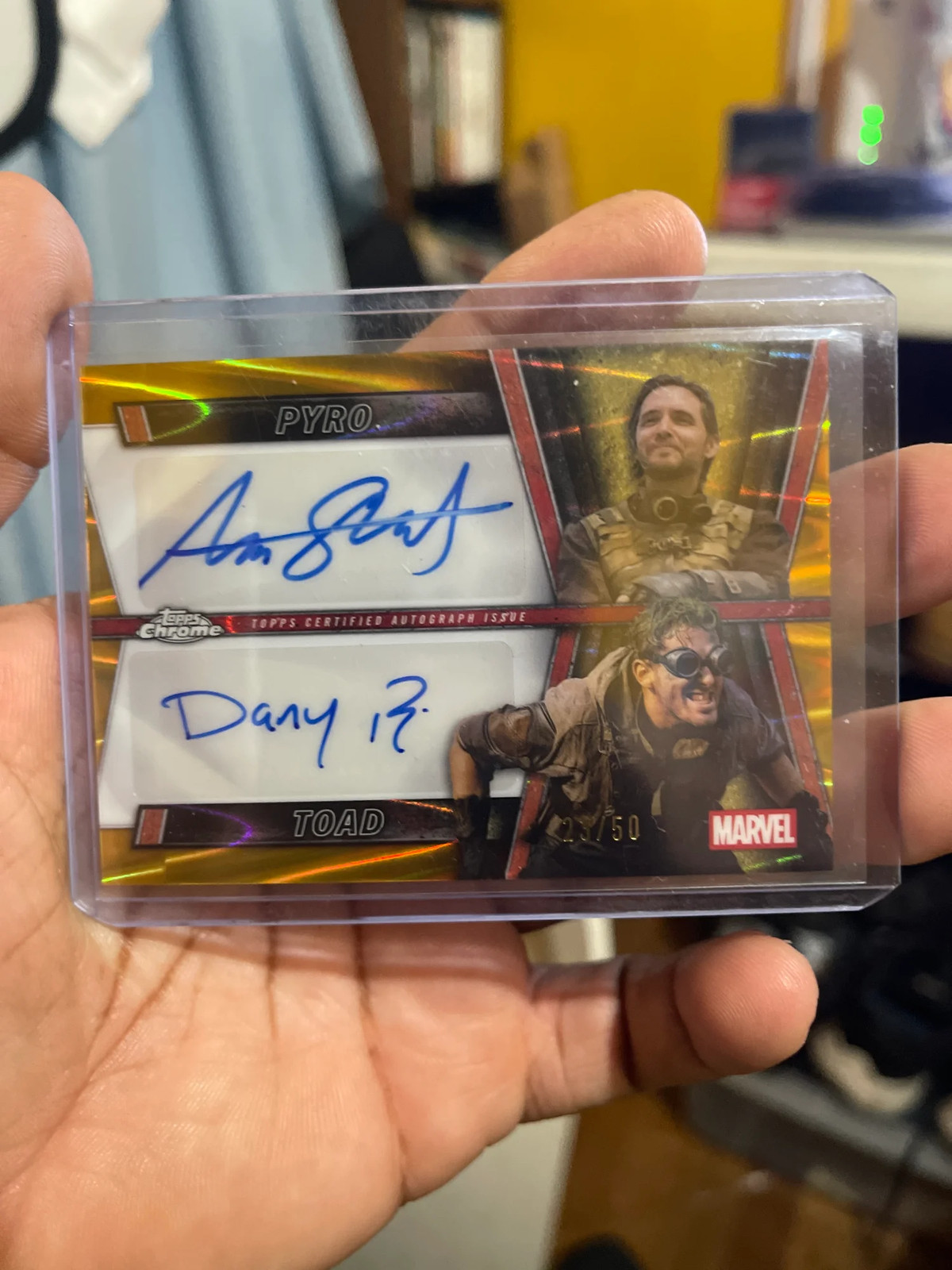 2025 Topps Chrome Deadpool & Wolverine Dual Auto Medina Ramos Stanford /50 Card