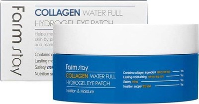 FARM STAY Collagen Water Full Hydrogel Eye Patch  90 g - Kolagenowe hydrożelowe 