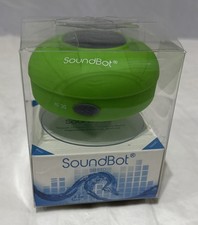 SoundBot SB510 Splash Resistant Shower Wireless Speaker Green 