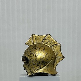 LEGO Minifigure Part Speckle Black Gold Helmet Atlantis Portal Emperor 7978 8078