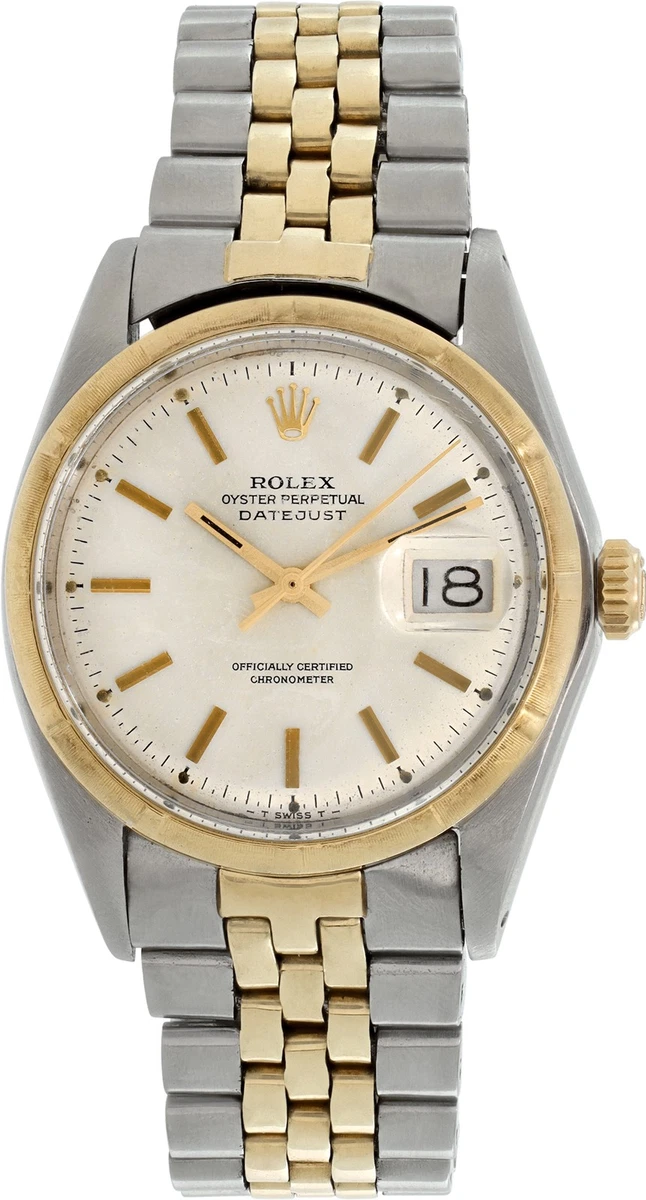 ROLEX 6305 DATEJUST ロレックスデイトジャスト ゴールドベゼル Rolex Datejust 6305 for sale | eBay
