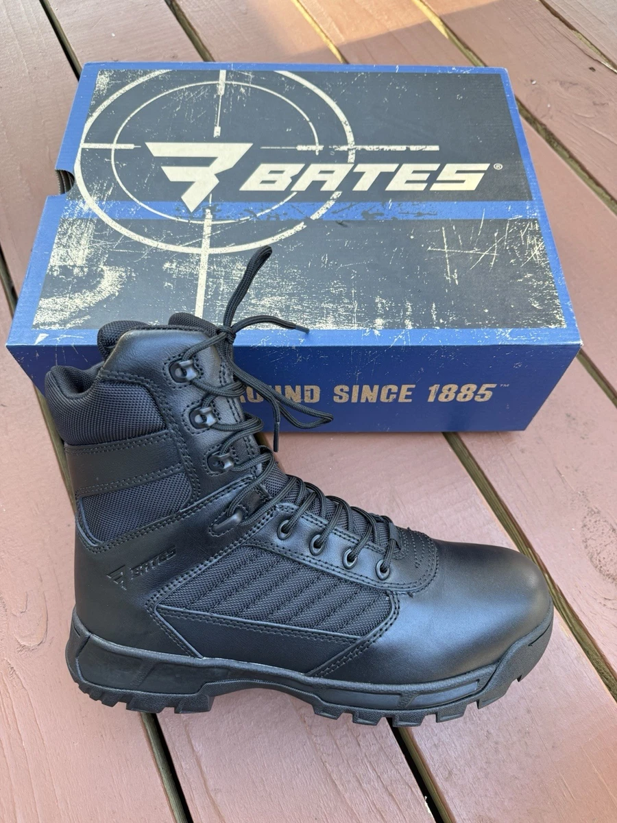 Bates Tactical Sport 2 Tall Side Zip Boots Mens 12 XWide/XL