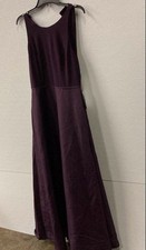 Adrianna Papell Women's Currant Jersey Taffeta Gown Maxi Dress NWT Sz 14