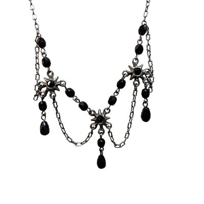 Robert Rose Scalloped Bead Necklace 16''