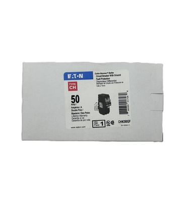 #ad Eaton CHN250GF Ground Fault Circuit Breaker 50A 2 Pole 120 240V $129.99