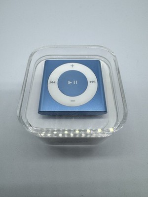 Apple iPod Shuffle 4th Generation Blue (2GB) New, Open Box, Unused