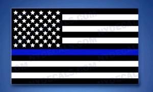 3x5 USA Police Thin Blue Line Flag Memorial Law Enforcement FLAG  HONOR! PRIDE