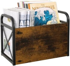 Tablets, Newspapers, Folder Organizer Bin for Books, Magazine Storage