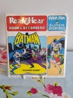 Brand New Vintage Vinyl 1982 Read & Hear Book & Recording Batman Stacked Cards