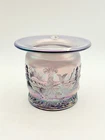 Fenton Lavender Frost Seacoast Spittoon ACGA 2000 Carnival Glass