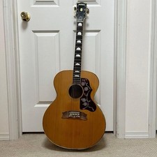 70s EGIMA acoustic guitar Hummingbird j-200 made in Japan