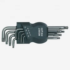 Hazet 2116LG/8H 8 Piece Torx L-key Set T9 - T40, 8 Pieces