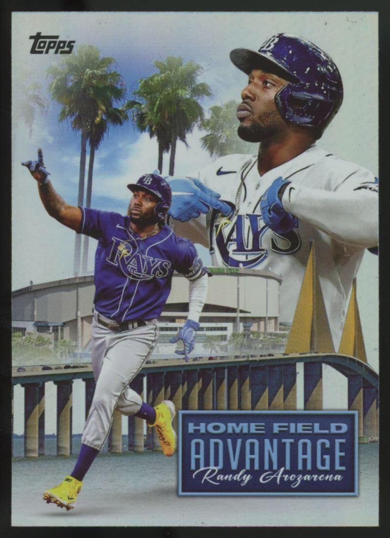 2024 Topps #HFA-9 Randy Arozarena Home Field Advantage