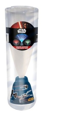 Star Wars Glasfaserlampe Stern LED Licht Ambient Disney, batteriebetrieben 30cm