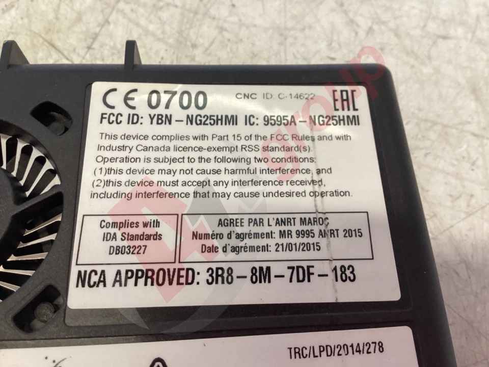 VAUXHALL ASTRA K MK7 5D SAT NAV CONTROL MODULE ECU 84096818 2015- 2019 84096818 - Image 4 of 4