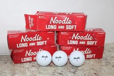 EUC 2021 Noodle Long and Soft Golf Balls 15Ct White