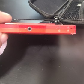 Nintendo 3DS Handheld System - Flame Red Case 4 Games Charger