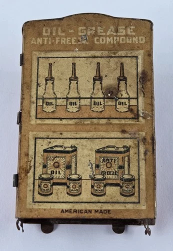 1930s MARX Tin Litho Gas Station  Motor Oil Antifreeze 30s