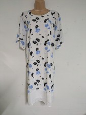LADIES DRESS SIZE 24 WHITE FLORAL BNWOT EVENING,PARTY,COCKTAIL DRESS,