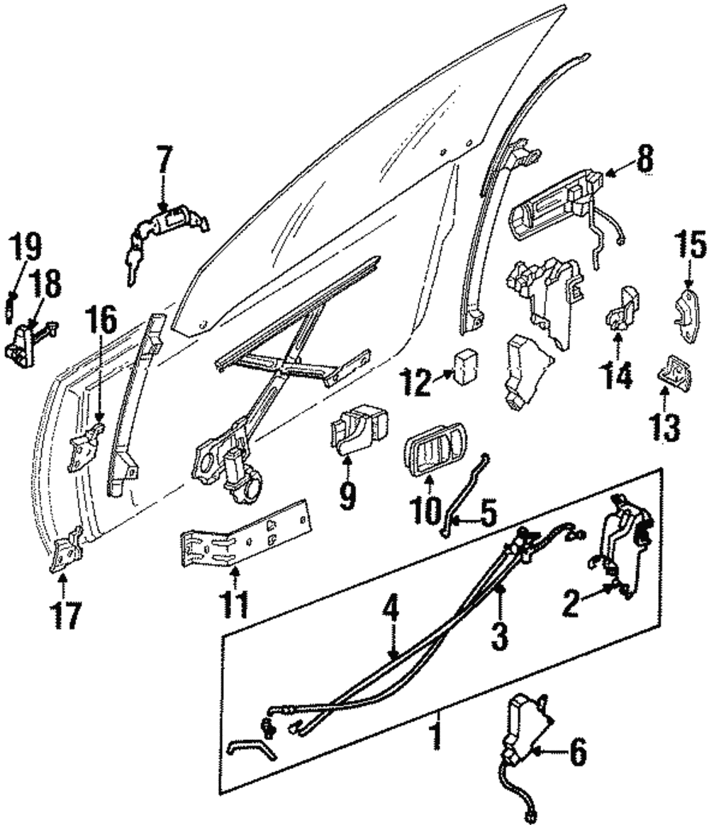 Genuine Nissan Striker 80570-91L0A