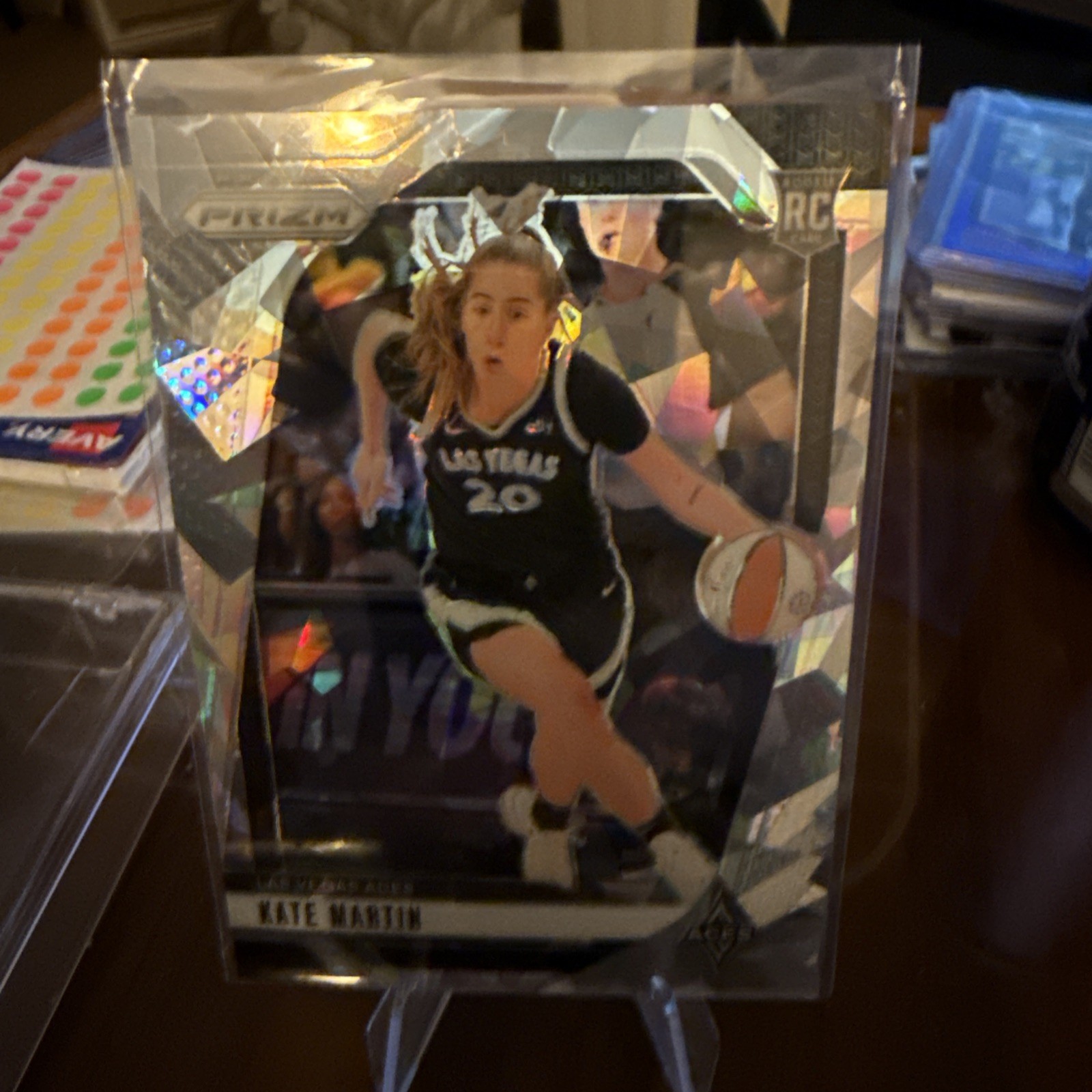 2024 Panini Prizm WNBA - Kate Martin #126 Ice Prizm (RC)