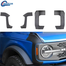 4Pcs Fender & Taillight Corner Armor Cover Panel Guard for Ford Bronco 2021-2025